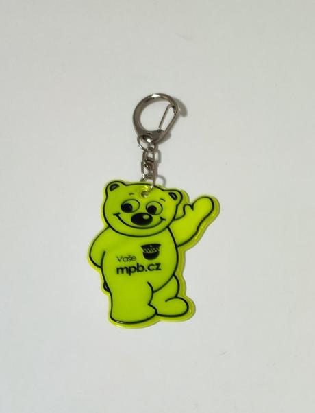 Sada reflexních přívěsků, klíčenky, 