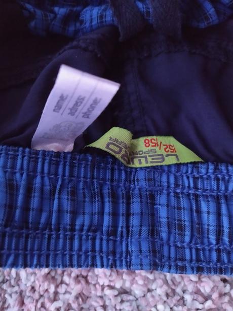 Kostkované kraťasy vel.152/158, lewro,152