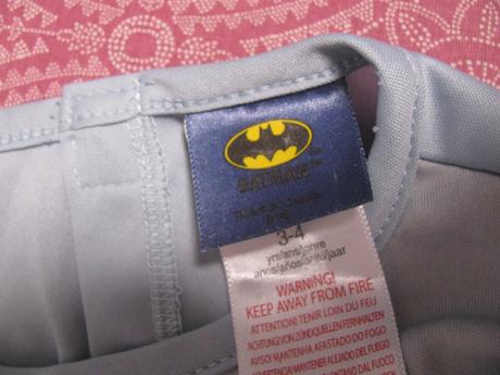 Karneval-kostým, overal batman,