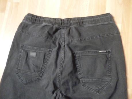 Pánské elastické rifle vel.s-m, denim,m