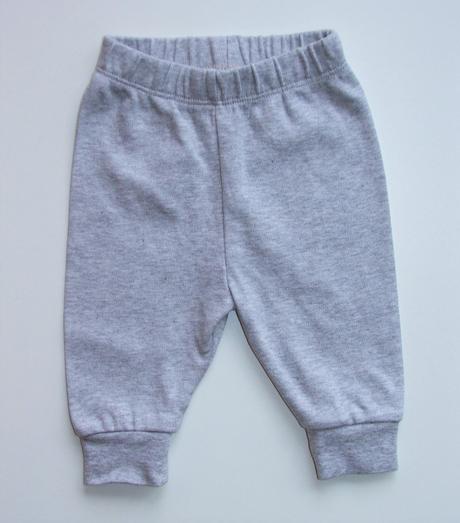 J857 šedé tepláčky vel. 62, 62