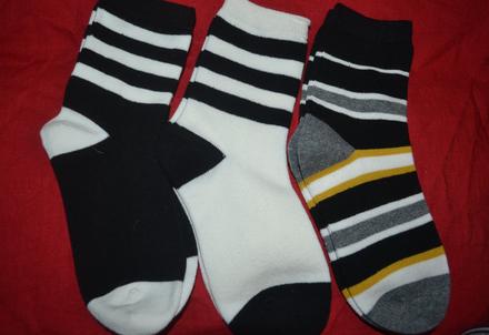 3x pěkné dětské ponožky,v.26-29, 26 / 27 / 28 / 29