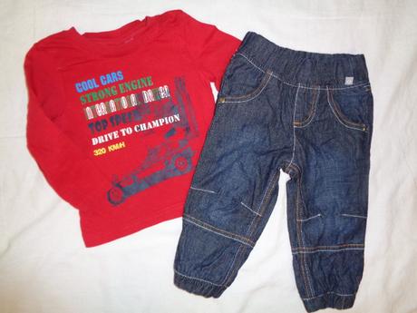 Luxusní podšité odlehčené rifle + tričko s formulí, 80