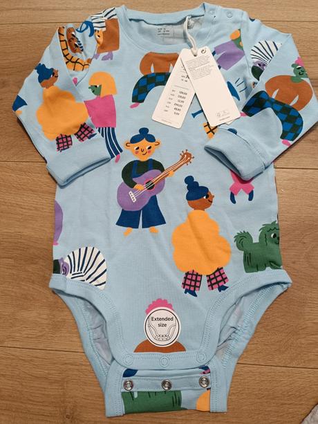 Modré body 74 lindex, lindex,74