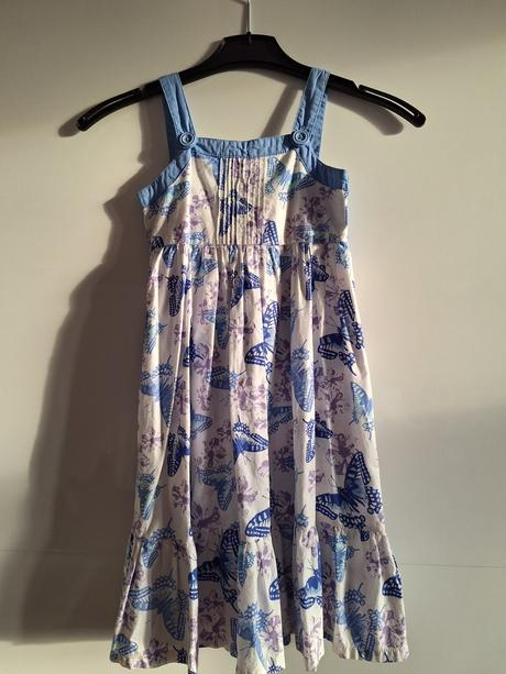 Šaty motýlek vel. 128, dopodopo,128