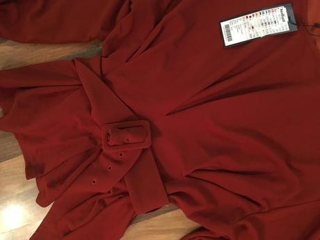 Nový cihlově červený top pc 450, vel s-m, amisu, amisu,s