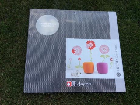 Malířská šablona květiny, 