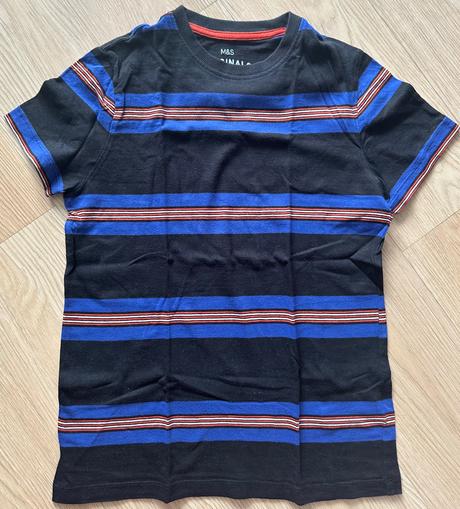 Pruhované tričko, marks & spencer,146
