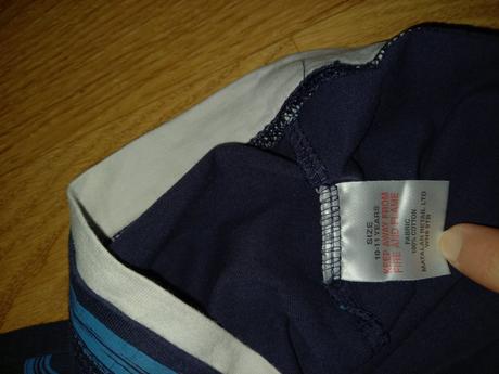 Pruhované tričko skulls 140/152, matalan,140