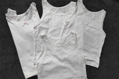 Košilka spodní/dívčí nátělník 4x vel.86-92, george,86
