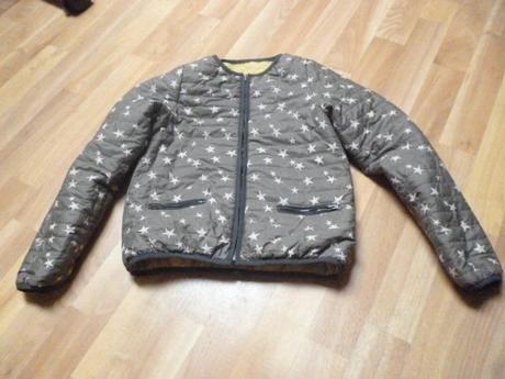 Oboustranná prošívaná bunda 10-11, 146