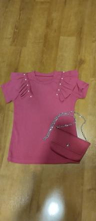 Triko s kabelkou vel 140/146, 140