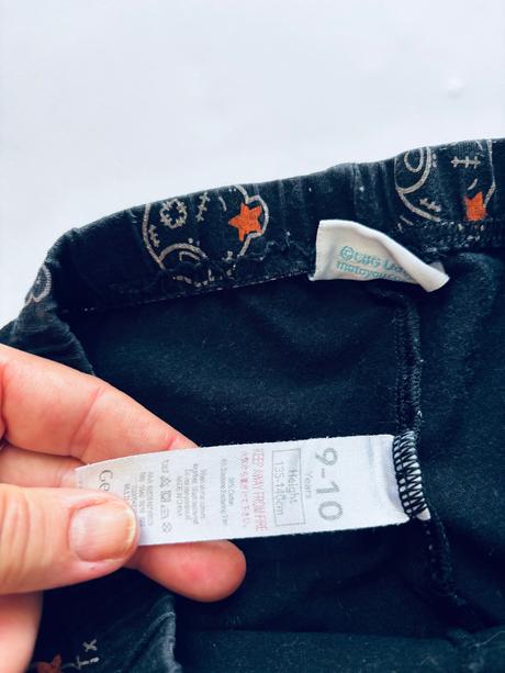 Legíny černé - v.8/9 let, george,134