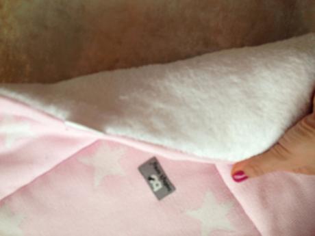 Hrací deka podložka babys only 100x85cm pink white, 