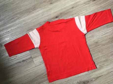 Červené tričko little boy star 74/6-9m, little star,74