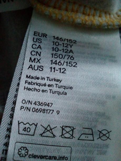 Mikina zn.h&m,vel.146/152, h&m,146