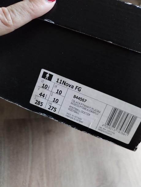Nové kopačky adidas 11nova fg, adidas,44