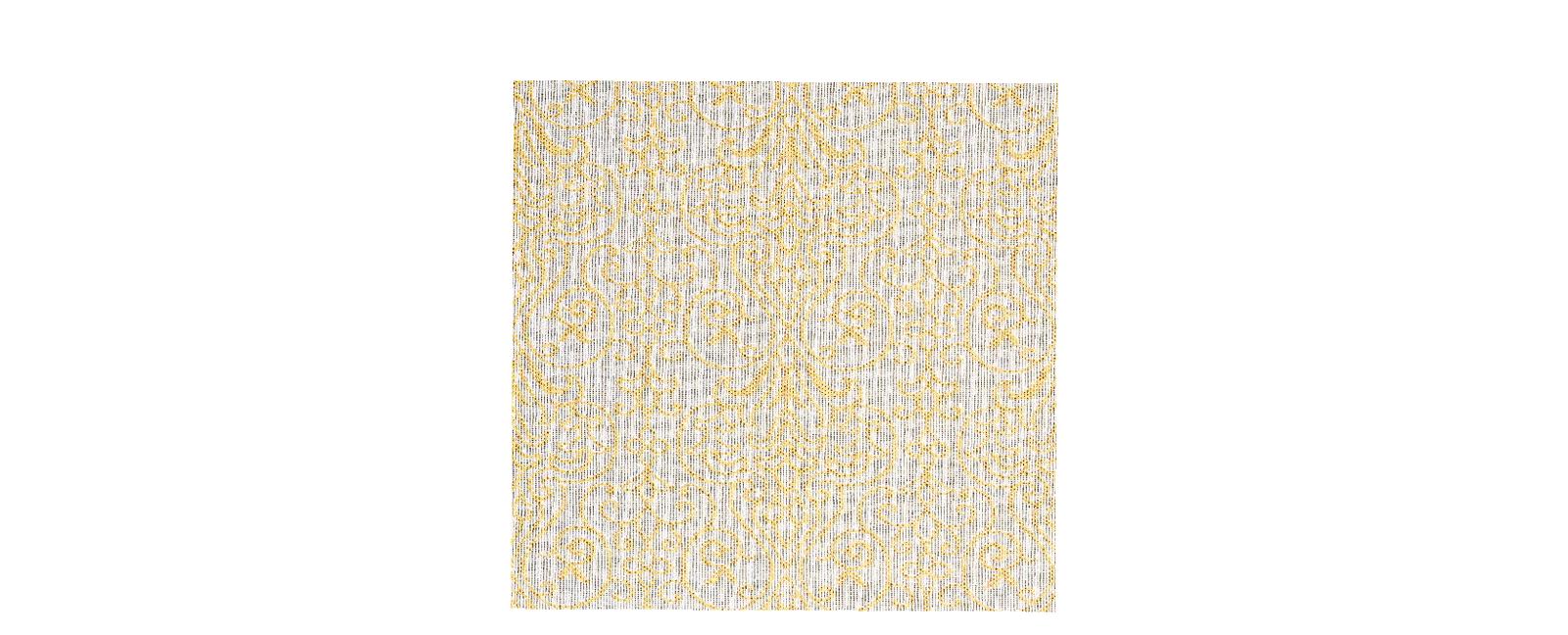 Scanquilt prostírání MOTIV LUREX ornament bílo-zlatá Scanquilt prostírání MOTIV LUREX ornament bílo-zlatá