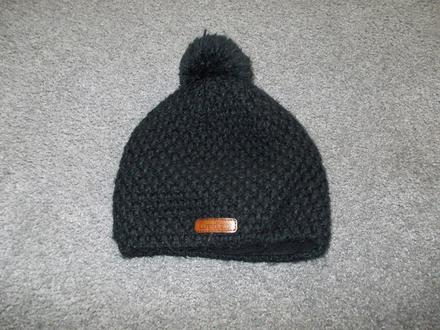 Zimní čepice černá, vel. 122/128, wedze,122