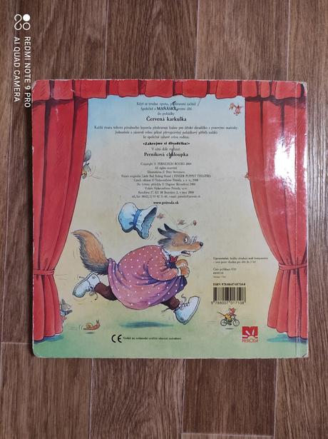 Kniha červená karkulka, 