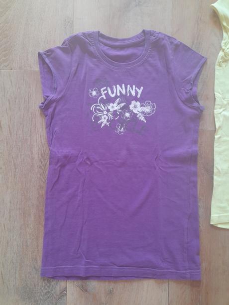 3 x tričko vel 122/128, tcm,122