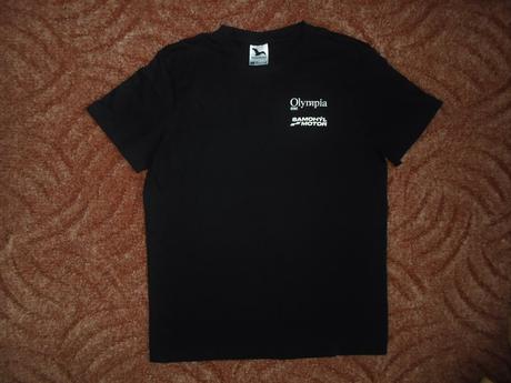 Černé tričko triko krátký rukáv, s