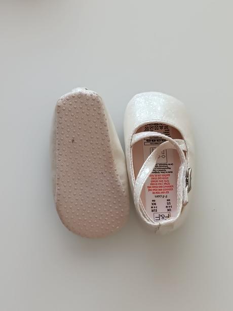 Dívčí capáčky/balerínky f&f, vel. 68 (3-6 měsíců), f&f,<17