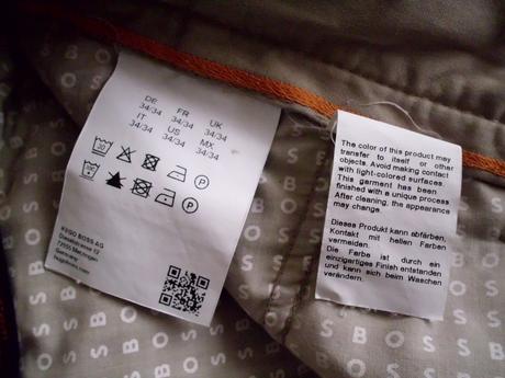 Chino 34/34, hugo boss,m