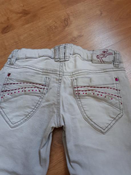 Bezva džíny rifle detroit v super barvičce, lindex,134