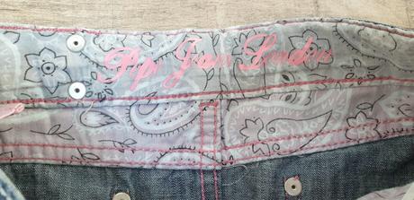 Dívčí džínová minisukně, pepe jeans,122