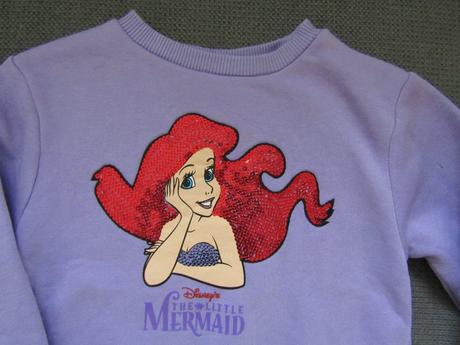 Mikina pro holku s mořskou vílou zn.disney vel 104, disney,104