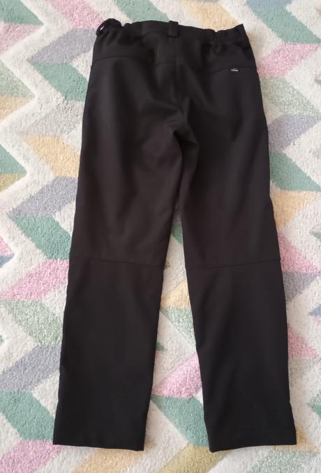 Kvalitní softshellové zimní kalhoty trimm, 152