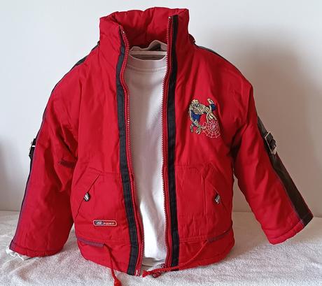 Zimní bunda se spidermanem, 110