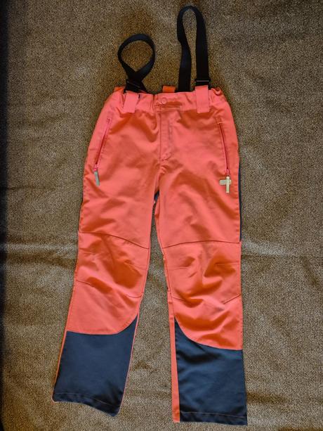 Dívčí softshelové kalhoty loap vel. 134/140, loap,134