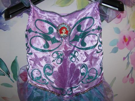 Kostým-mořská víla ariel,