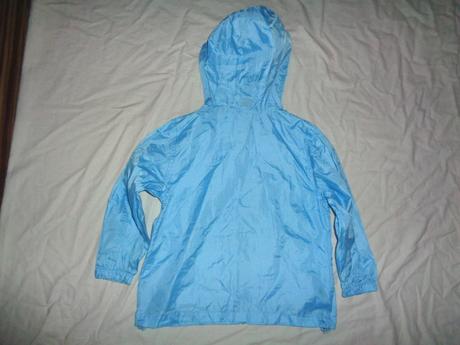 Tyrkysová šusťáková nepromokavá bunda, st. bernard,116
