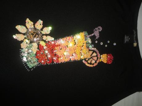 Černé tílko sweaterworks jako nové, vel. m, m