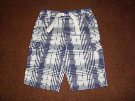 Chlapecké plátěné kraťasy 3/4 zn. f&f vel.104, f&f,104