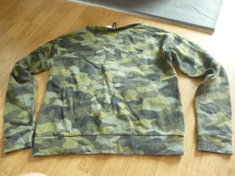 Maskáčová mikina vel.xs pro maminy, xs