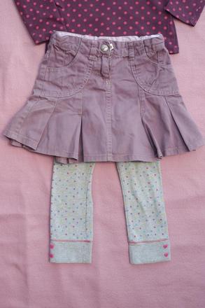 Sukynka + leginy, topolino,104