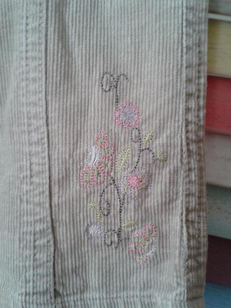 Kalhoty, mančestráky dívčí vel. 80, 80