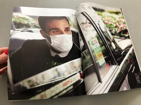 Leoš mareš elle únor 2015 tokio s rouškou časopis, 