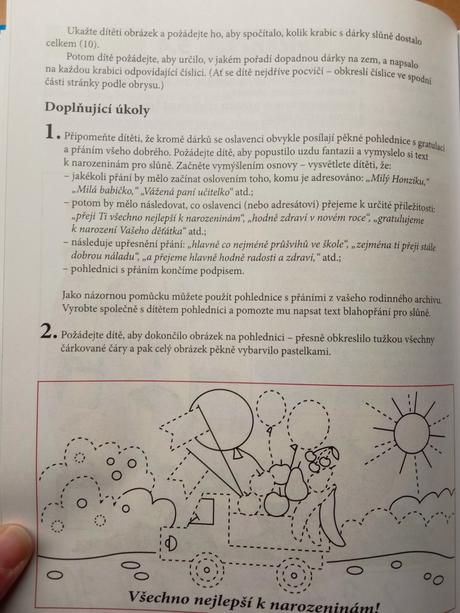 Knihy s úkoly pro předškoláky a starší,