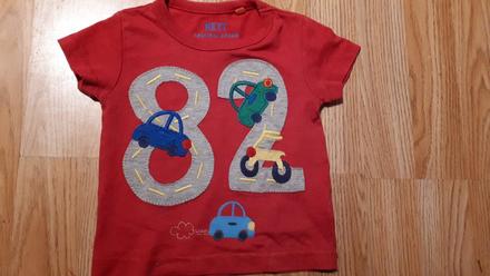 Tričko s číslem, next,68