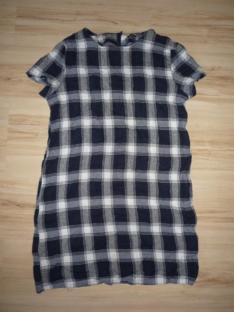 Kostkované šaty, s