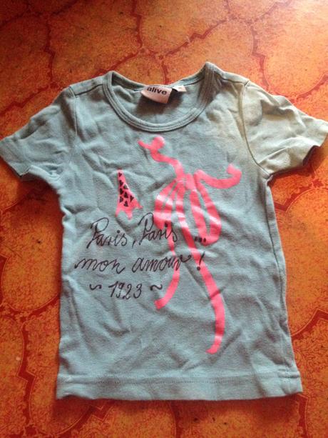 Dívčí tričko paris vel. 86 - 92, alive,86