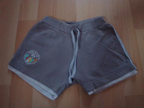 Kraťasy - šedo-hnědé, vel. 74/80, early days,74