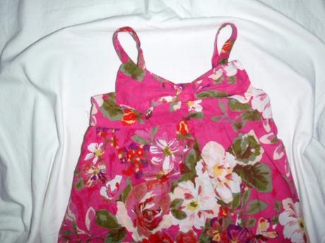 Nádherné květované šaty, next,98