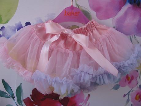 Barevná tylová tu tu sukýnka v.68-74, 74