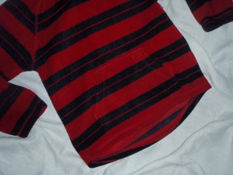 Krásná teploučká pruhovaná flízka, rebel,104